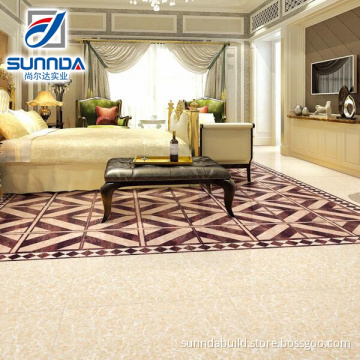 2016 popular top selling white and pink and golden straight edge pulati seiries floor tiles